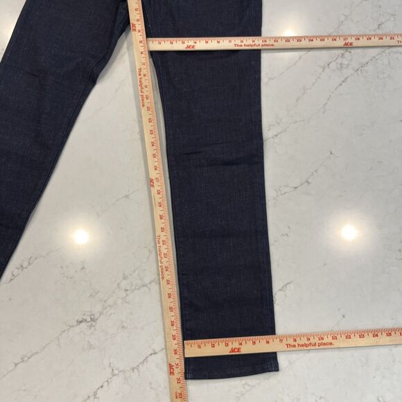 Prana Jeans NEW Mens 31x32 Blue Dark Rinse Hillgard Slim Fit Tapered Leg Organic - Picture 7 of 13